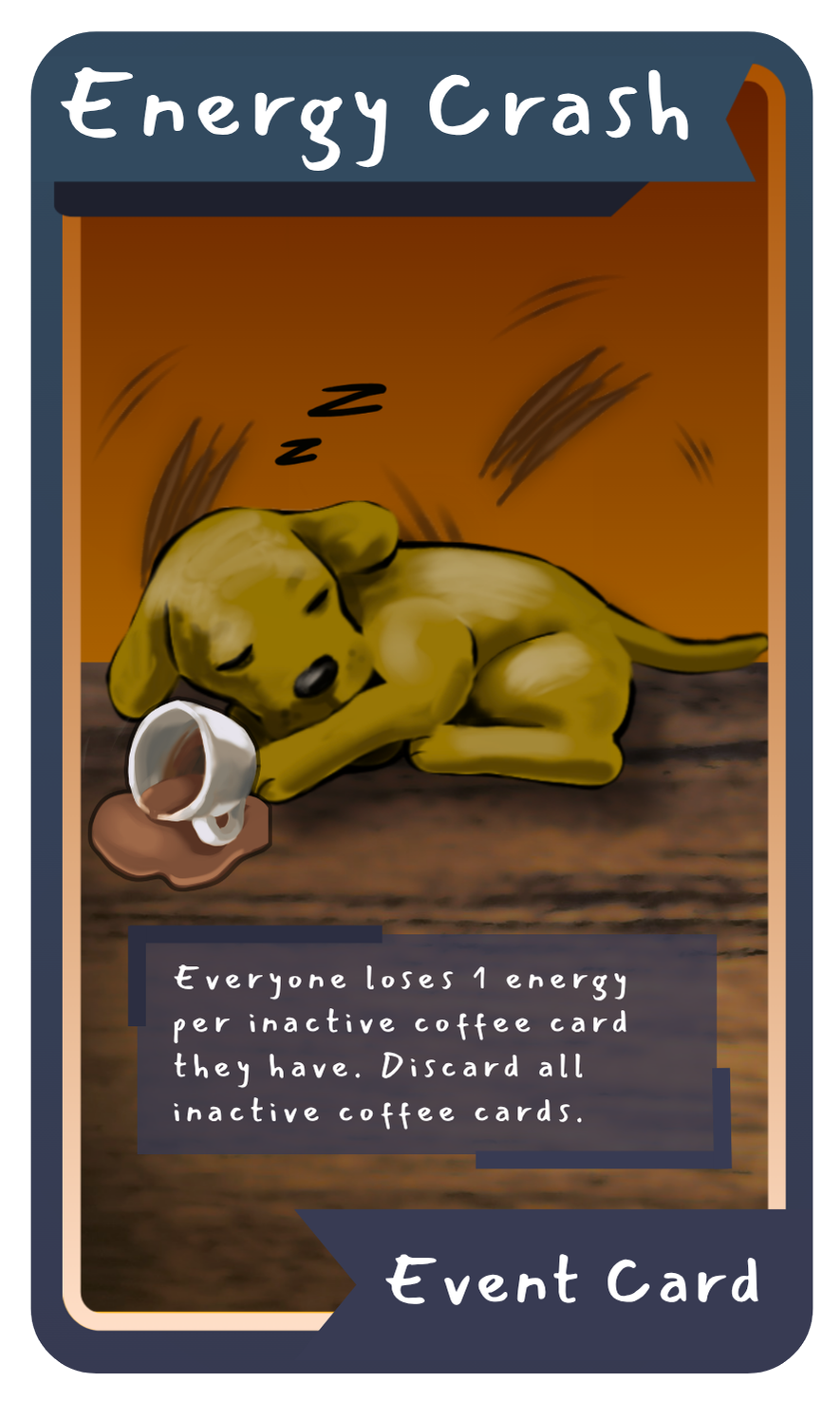 Energy Crash card